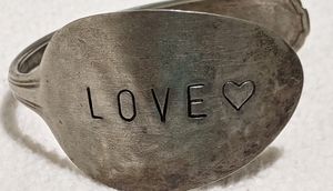 Hand made spoon bracelet